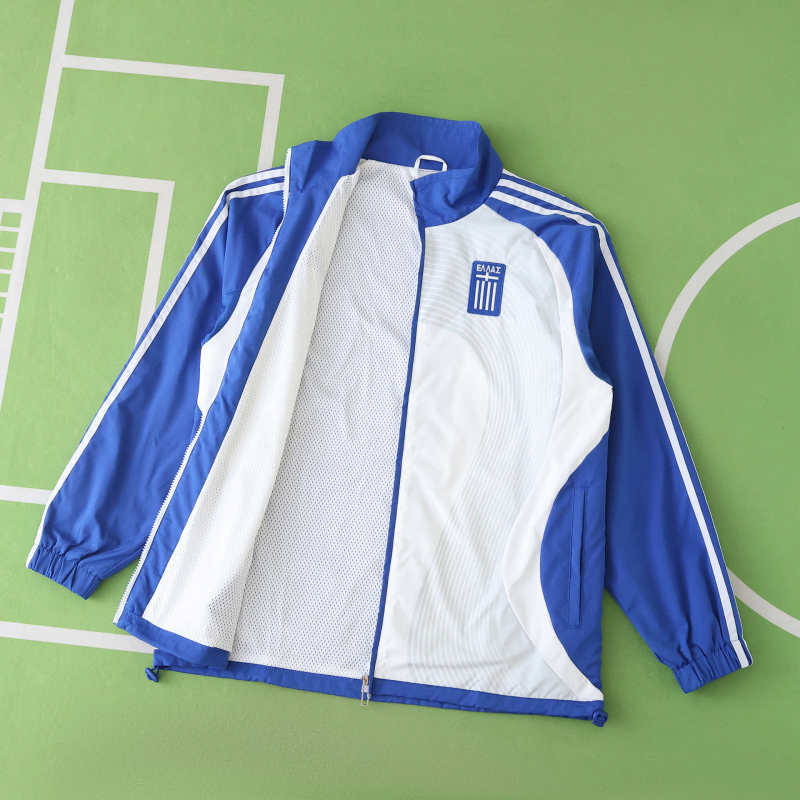 Greece Retro Windbreaker