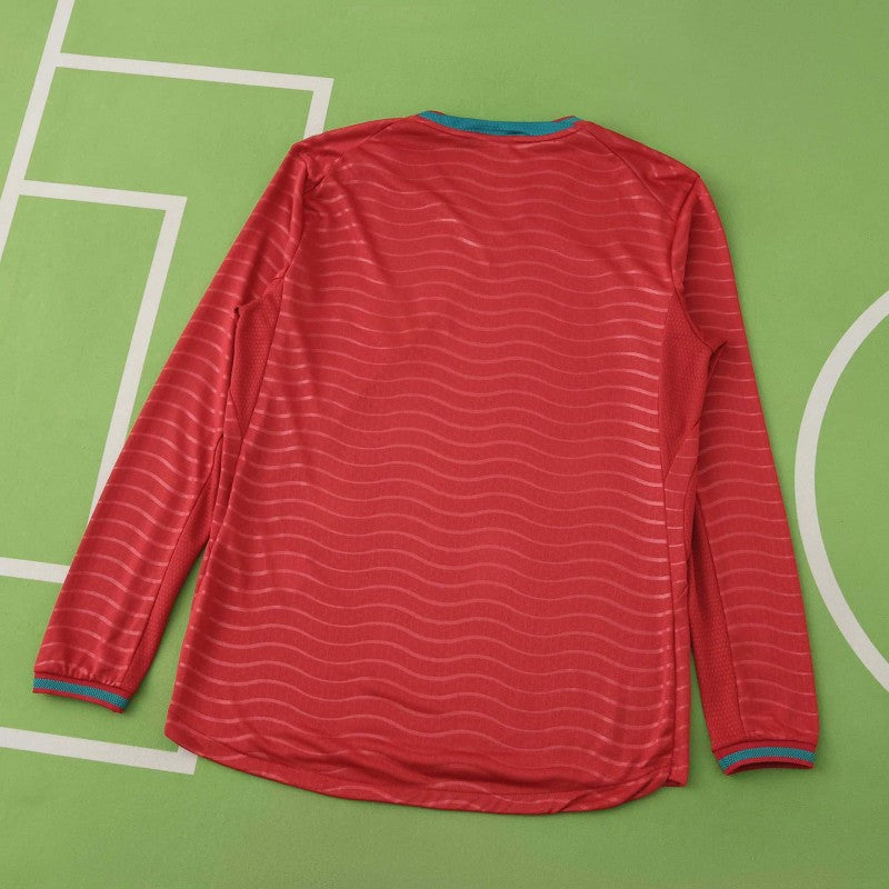 2026 FIFA World Cup Portugal Home Player Version Long Sleeve