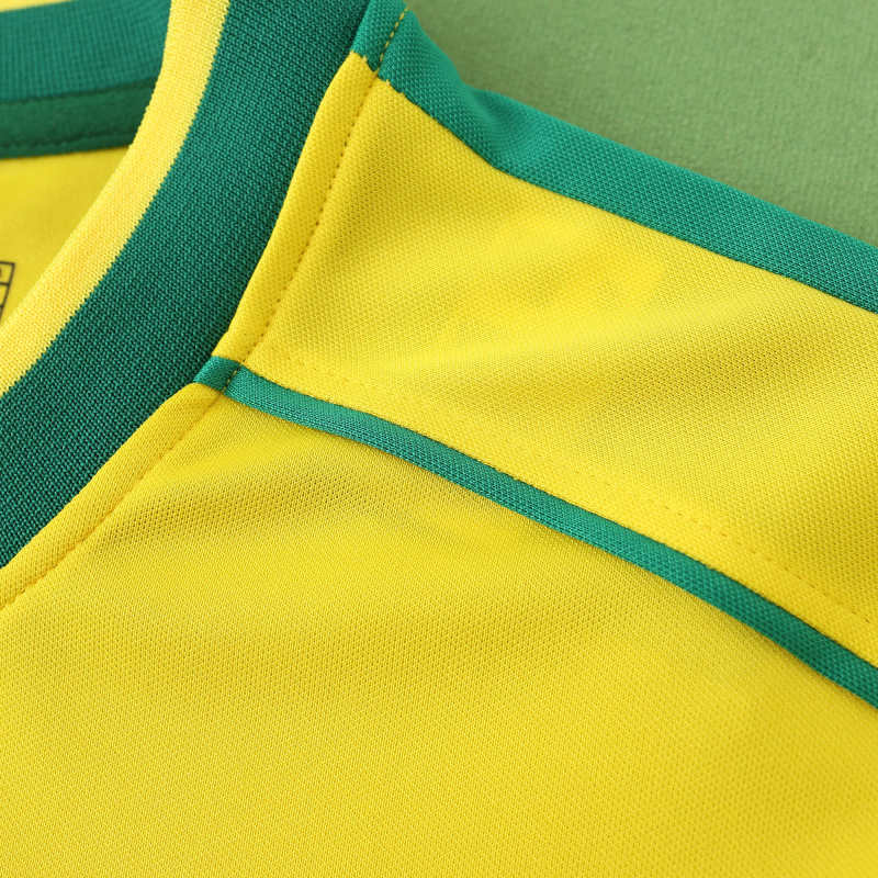 1998 Brazil Home Retro Long Sleeve
