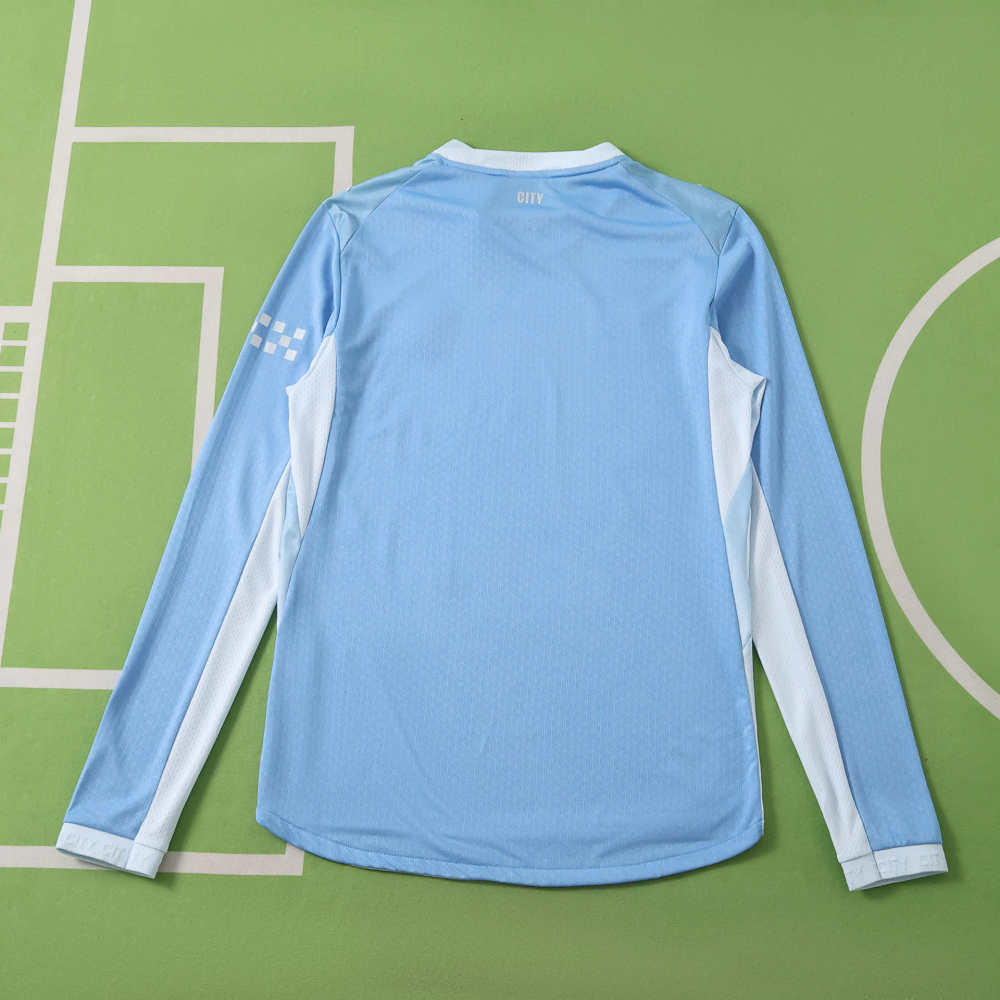 26/27 Manchester City Home Player Version Long Sleeve
