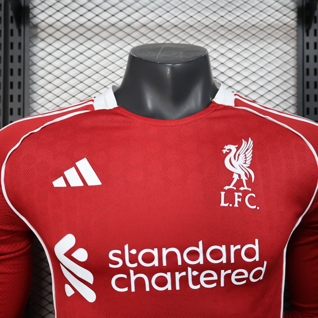 Liverpool 25-26 Player Version Home LS